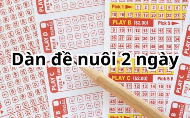 dàn đề nuôi 2 ngày