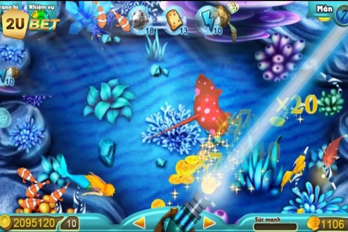 tận hưởng sự thú vị dưới biển sâu với bắn cá trực tuyến